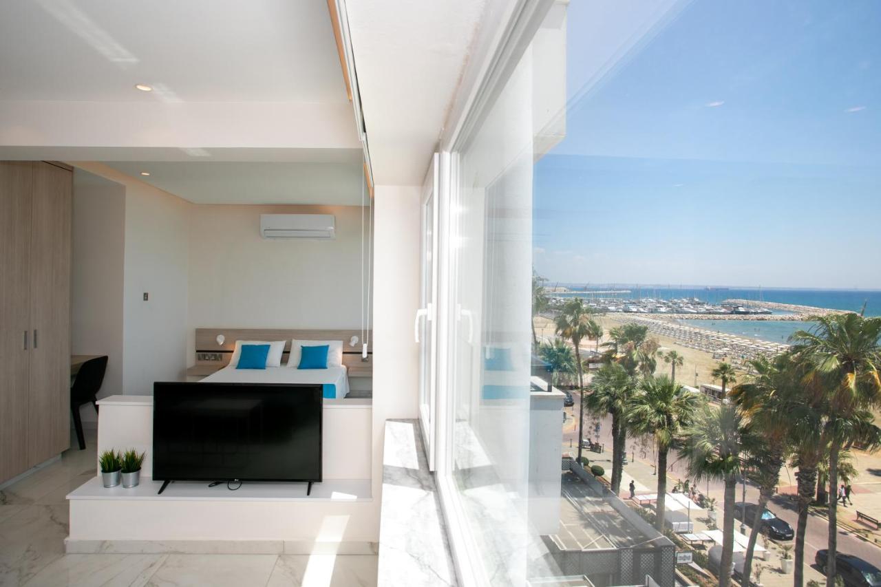 Les Palmiers Sunorama Beach Apartments Larnaca Zewnętrze zdjęcie